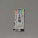 Zebra Pen Mildliner Dual-Tip Highlighter Marker Set, Broad and Fine Point Tips, No Bleed, Ideal for Bible Highlighting, Journaling and Note-Taking, Assorted Fluorescent Ink Colors, 5-Pack (78105)