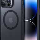 ESR for iPhone 14 Pro case, Translucent Matte Case, Compatible with MagSafe, Military-Grade Protection, Classic Series, Frosted Black