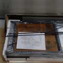 Tohomeor Bookshelf 5 Tier Deformable Corner Bookcase Free Standing Modern Industrial Book Storage Display Book Shelf for Bedroom Living Room Study Room Office (Brown)