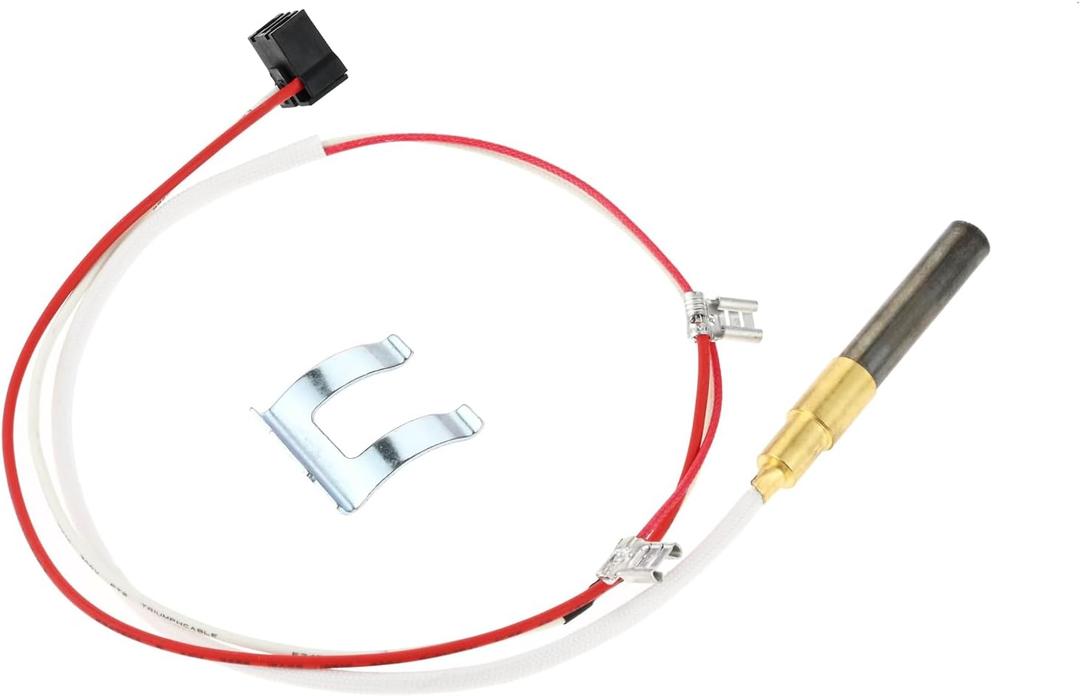 Minivolt Thermopile for Water Heater Compatible with Reliance, Whirlpool, AO Smith, Kenmore, American Water Heater Replace 100112330 9007876 9007877 Repalce 300 301 Series