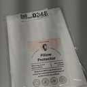 FAUNNA 600TC 100% Cotton Pillow Protectors, Queen Size (20x30), 2 Pack, Oeko-TEX Certified, Hotel Grade Pillow Cover with Silent Zipper, Zip Up Pillow Cases, White