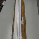 UNISHADES No Drill Top Down Bottom Up Roman Shades for Windows, 46" W x 64" H, Natural