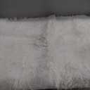 KING DARE 2x3 Area Rugs for Bedroom, Cream White Small Throw Rug for Dorm, Soft Fluffy Shaggy Plush Fuzzy Shag Non-Slip Washable Carpet for Bedside Closet Girls Boys Room