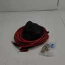 Sewer Jetter Kit for Pressure Washer, 50FT 5800 PSI Drain Cleaner Hose with 1/4" NPT Corner, Rotating and Button Hose Sewer Jetting Nozzle, Waterproof Tape, Pearl Corsage Pin, Spanner, Glove