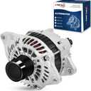 Alternator Fits for 2008-2013 Dodge Avenger, 2011-13 Chrysler 200, 07-12 Caliber, 07-16 Jeep Compass, Patriot, 07-10 Sebring, 2.4L 2.0L 1.8L, 115A High Output Alternator Replace# 11231 AMT0194