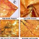 2 x Fluorescent Light Covers - Classroom Covers for Ceiling Lights, 1 PCS 4 x 2 Feet Magnetic Light Filters, Classroom, Office Decor (Autumn & Sunset)