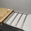 Freestanding Towel Warmer 6 Bars Plug-in Option 3 Working Modes Mirror Polished Stainless Steel 24W 34H