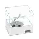 WPW10347093 Refrigerator Ice Bucket, W10347093 Removable Ice Bin Ice Container, Replacement for Whirlpool Refrigerator Ice Maker Parts, fit for Maytag KitchenAid Ice Jenn-Air Refrigerator
