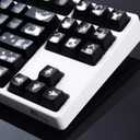 Hyekit Keycaps 108 Keys Backlight Keycap Set OEM Profile Double Shot Shine Through Custom Keycaps for Cherry Gateron MX Switches Mechanical Keyboard