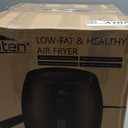 Air Fryer 6.9QT/6.5L, Uten 1700W High-power 8 in 1 Deep Frying Mode, Rapid Heating up, Non-Stick Oven, Oilless Cooking, Fast Heat up/Time Control, LED Digital Touchscreen, Black