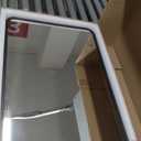 16x24 Inch Black Mirror Medicine Cabinet Metal Framed Recessed Wall Mounted Bathroom Medicine Cabinet with Mirror and Storage