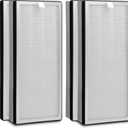 4-PACK Replacement Filter for MA Air Purifier -40, 40E Series | 3 IN 1 Genuine H13 Filter (White)