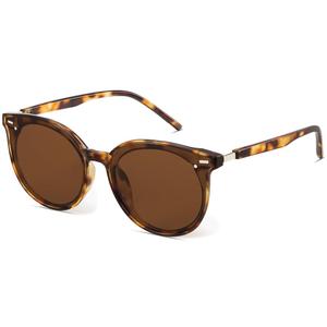 Livho Polarized Sunglasses, Retro & Oversized Shades for Women with Round Lenses