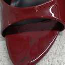 Susanny High Heels for Women Pointed Open Toe Strappy Chunky Block Heels Ankle Strap Stiletto Kitten Heeled Sandals Wedding Bridal Party Prom Sexy Dress Shoes 8.5