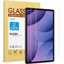 apiker [2-Pack] Screen Protector for Samsung Galaxy Tab S10 Plus/S9 Plus/S9 FE Plus/S7 FE 5G/S8 Plus 12.4 inch, 9H Tempered Glass with S Pen & Case Compatible