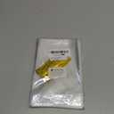 NPLUX 100 Pack Cellophane Bags Clear Flat Bottom Cellophane Treat Bags Gusseted with 100 Pack Twist Ties for Candy Popcorn Cookie Small Gift Wrapping, (5x8x2 Inches)