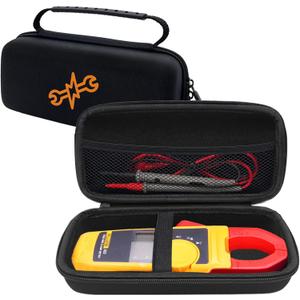 Hard Tool Carrying Case for Fluke 323/324/325/303/305 Clamp Multimeter FC True RMS Meters(Case Only)