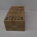 Forbena Toddler Step Stool for Bathroom Sink, 2 Step Stool for Kids Toilet Potty Training, Non-Slip Toddlers Baby Child Kid Plastic Poop Stools with Handle for Kitchen Counter Bed (White-Grey)