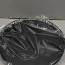 12" Oak Wood Bathroom Tray for Counter, Vanity Tray for Perfume Lotion Candle Makeup Jewelry Sink Soap Holder Turntable Dresser Organizer Countertop Coffee Table Decor Organization and Storage Black