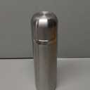 Stainless Steel Thermal Bottle Vacuum Insulated Coffee Trave Mug for Hot and Cold Drinks Double Walled Sport Water Flask with Cup 17Oz/500Ml(Silver)