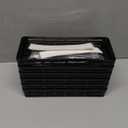 2 Pack Pull Out Spice Rack Organizer for Cabinet, Slide Out Spice Racks Organizer, Spice Cabinet Organizers, Cabinet Size Need:12'' Highx11'' Deepx5'' Wide,Hold 10 Spice Jar Each Tier-2Tier, Black