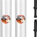 MUNBYN Shrink Wrap, Stretch Wrap with Handles, Stretch Film Roll Industrial Strength, Plastic Wrap for Pallet Wrapping Shipping Moving, 15 Inch x 1000 Ft, 2 Pack, 60 Gauge