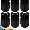 Dock Bumpers Dock Corner Bumper Fender Marine Boat Dock Bumpers for Edge Corner,Inflatable Dock Protection,Soft UV-Resistant Marine-Grade Vinyl,Stainless Steel Mounting Hardware Included, 8"x16"