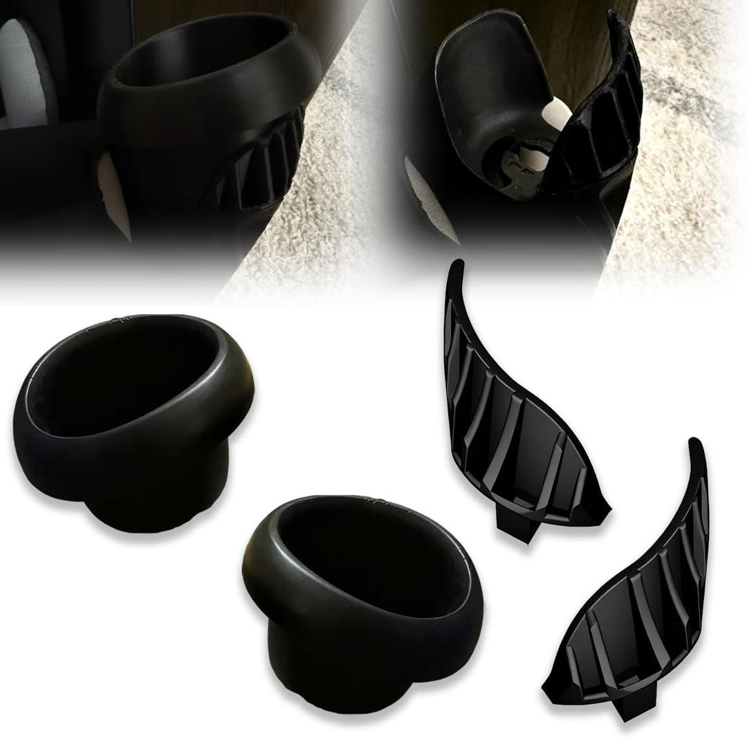 Car Seat Cup Holder Compatible with Evenflo Revolve360 | Left Right Symmetric Cup Replacements & Retainer Support Walls | Easy Installation-Secure Fit