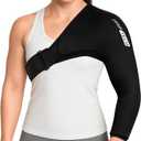 ComfiTECH Shoulder Arm Ice Pack Wrap for Pitchers, Ice Arm Sleeve for Volleyball Player, Athlete, Flexible Cold Application for Throwing Recovery, Elbow Joint and Muscle Relaxation & Daily Use, Medium