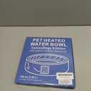 pet heated water bowl