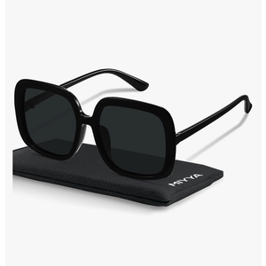 miyya Oversized Polarized Sunglasses Women, Trendy Retro Sun Glasses for Women 2025, Oversized Shades