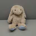 WEIGEDU Beige Cream Bunny Rabbit Stuffed Animals Plush Toys for Kids Girls Boys Baby Birthday Bedtime Gift,17.7 inches