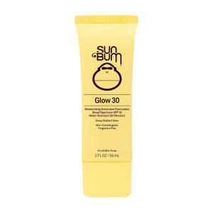 Sun Bum SPF 30 Glow Sunscreen Face Lotion - Moisturizing Facial Sunscreen - Tinted - Shimmer Finish - Hawaii 104 Act Compliant (Made without Octinoxate & Oxybenzone) - Travel Friendly - 2 oz