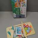 Montessori Toys for 3-5 Year Old, Educational Math Manipulatives Learning Toys for Toddlers 3-5 Years, Number Counting Blocks for Kids, Homeschool Kindergarten Supplies Boys Girls Birthday Gifts