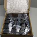 Boao 24 Pack Metal Cowbells with Handle 4 Inch Cow Bells Noise Makers Hand Percussion Cowbells Loud Cheering Bells for Sporting Events Football Games Weddings School Celebrations Party (Black)