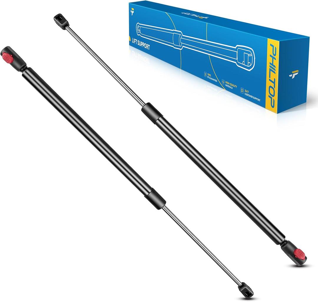 PHILTOP 2Pcs Hood Struts Shock Lift Support for 2001-2005 C240