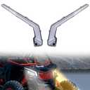 SAUTVS X3 LED Front Signature Fang Lights, LED Turn Signal Lights Assembly for Can-Am Maverick X3 XDS XRS Max Turbo R Trail Sport Max 2017-2026 Accessories (2PCS, Replace #710004994, 710004995)