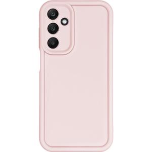 Puxicu Slim Case for Samsung Galaxy A25 5G, Enhanced Camera Protection, Shockproof Skin-Friendly Touch Soft Case Cover for Samsung Galaxy A25 Phone, Light Pink
