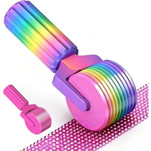 2 Pack Diamond Painting Roller Tool, Detachable Diamond Art Roller for Straightening & Pressing Drills, for Square/Round Drill Canvas Kits, Essential Craft Tool for Rhinestone Embroidery