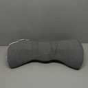 Cozyhealth Lumbar Support Pillow for Sleeping, Heated Lower Back Pillow with Graphene Heating for Lower Back Pain Relief, Memory Foam Mild Support Back Waist Cushion for Bed and Chair (Dark Grey) 19x10