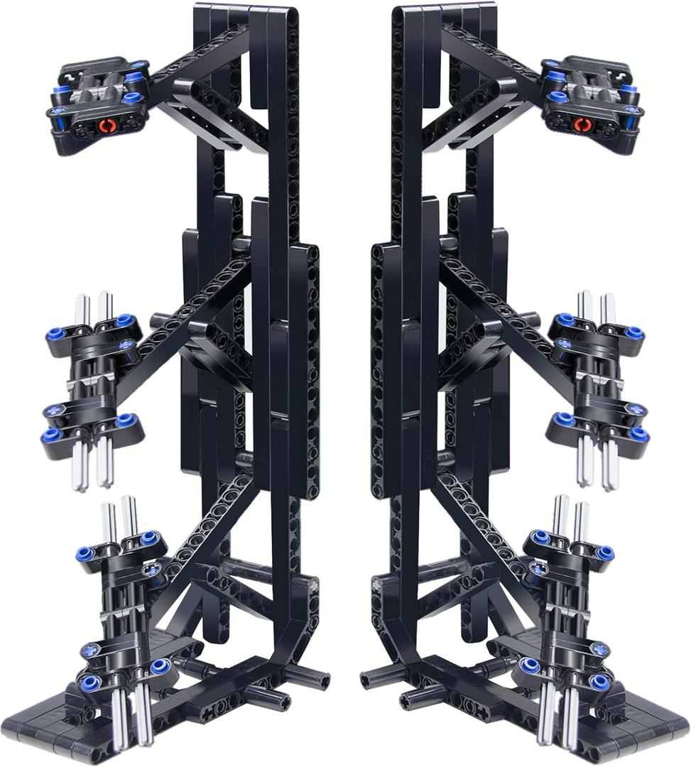 Display Stand(2 Pack) - Compatible with Lego Speed Champions & Lego Car 76917 76908 76918 76915 76914 76907 76901 76902 and More - Perfect Showcase for Your Car