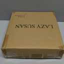 Lazy Susan Organizer Spice Rack - 2 Tier Height Adjustable Spice Organization for Cabinet, Metal Seasoning Organizer Lazy Turntable Spice Organizer for Table Top Pantry Kitchen Storage (10 inch)