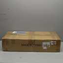 Double Tier Modern Crystal 18 Head Dining Room Chandelier, Semi Recessed Ceiling Light, Black Metal Crystal Chandelier for Kitchen Island Farmhouse Dining Room, Living Room (40)