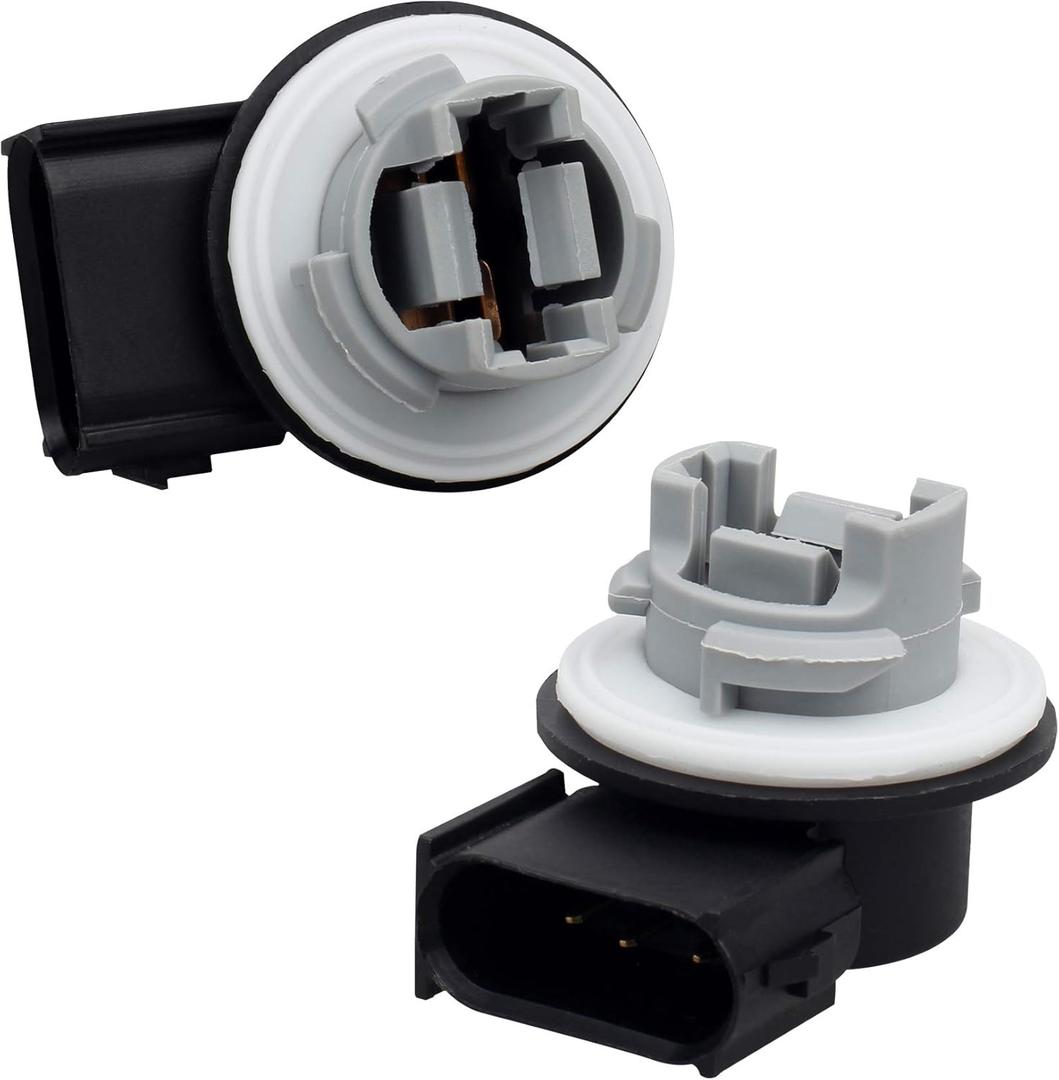 NDRUSH Turn Signal Light Socket Assembly Compatible With Ford 2009-2014 F150 F250 F350 Super Duty Edge