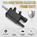 Threlaco 3 Pack EVAP Canister Kit Includes 215-464 15109431 911-149 12573648 Charcoal Canister, 214-1680 Purge Valve, 911-064 Vent Solenoid Compatible with GM Select Models