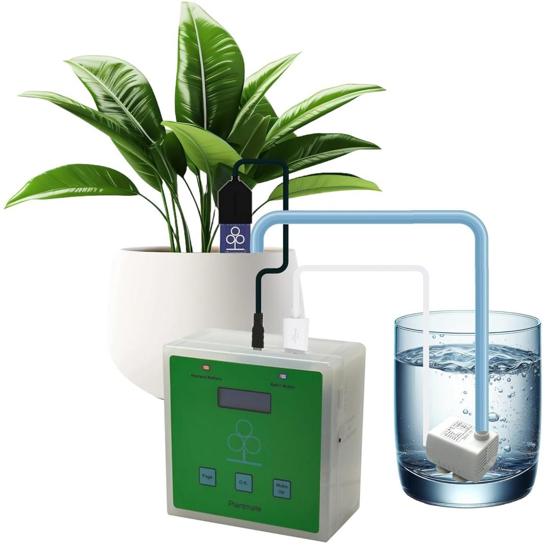 Smart Plant Watering System with Capacitive Soil Moisture Sensor Automatic Self Watering System with Soil Moisture Control for Potted Plant
