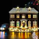 Kyglaring LED Lighting Kit Only - Lights Set Designed for Ideas Home Alone Exclusive Lego 21330 Building Set Model Set - Without Lego Set (RC Sound Version