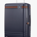 Virtuosa Hardside 21 Inch Carry On Luggage - Airline Approved with 360° Spinner Wheels, RightHeight™ Adjustable Handle - Zippered WetPak™ - TSA Lock - Expandable Light Polycarbonate Shell - Navy
