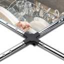 W11101428 Dishwasher Lower Wash Arm, W10665718 Bottom Spray Bar Part, W10858786 Lower Wash Arm Replaces, Compatible with Whirlpool Kitchenaid Jenn-Air, Replaceable W10406822, etc.