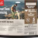 ORIJEN Grain Free High Protein Freeze Dried Dog Treats Ranch-Raised Beef Recipe 3.25oz Bag (3.25 Ounce (Pack of 1))